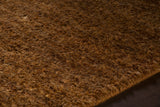 Chandra Rugs Urbana 100% Jute Hand-Knotted Contemporary Rug Light Brown 7'9 x 10'6