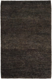 Chandra Rugs Urbana 100% Jute Hand-Knotted Contemporary Rug Grey 7'9 x 10'6