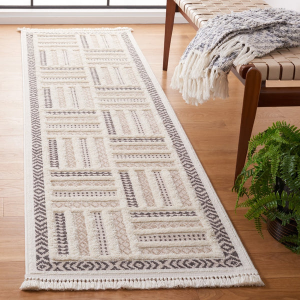 Safavieh Urban 212 Modern Power Loomed Rug Beige / Ivory URB212B-9