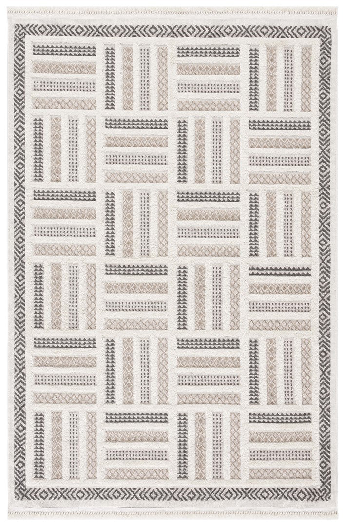 Safavieh Urban 212 Modern Power Loomed Rug Beige / Ivory URB212B-9