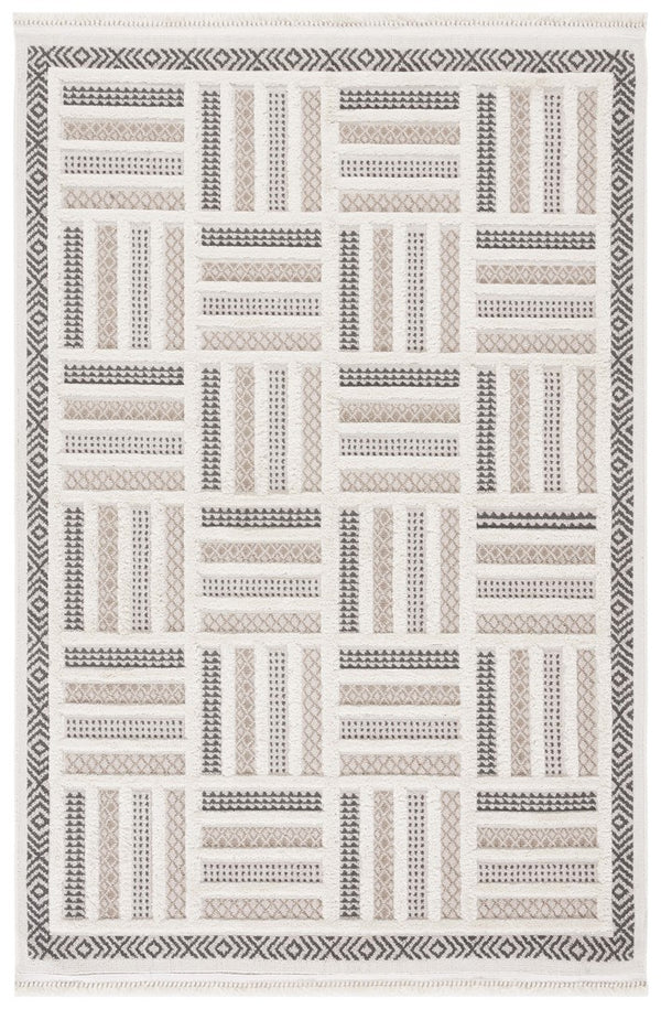 Safavieh Urban 212 Modern Power Loomed Rug Beige / Ivory URB212B-9