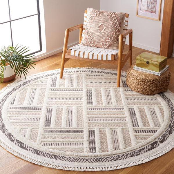 Safavieh Urban 212 Modern Power Loomed Rug Beige / Ivory URB212B-9