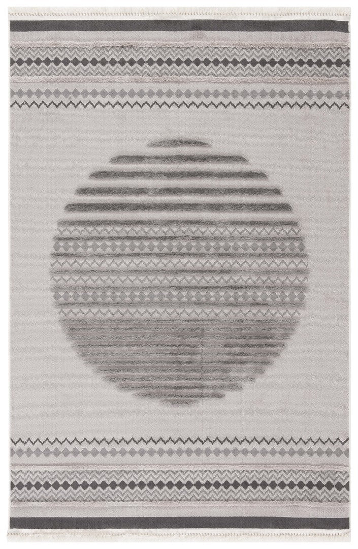 Safavieh Urban 214 Modern Power Loomed Rug Grey / Light Grey URB214F-9