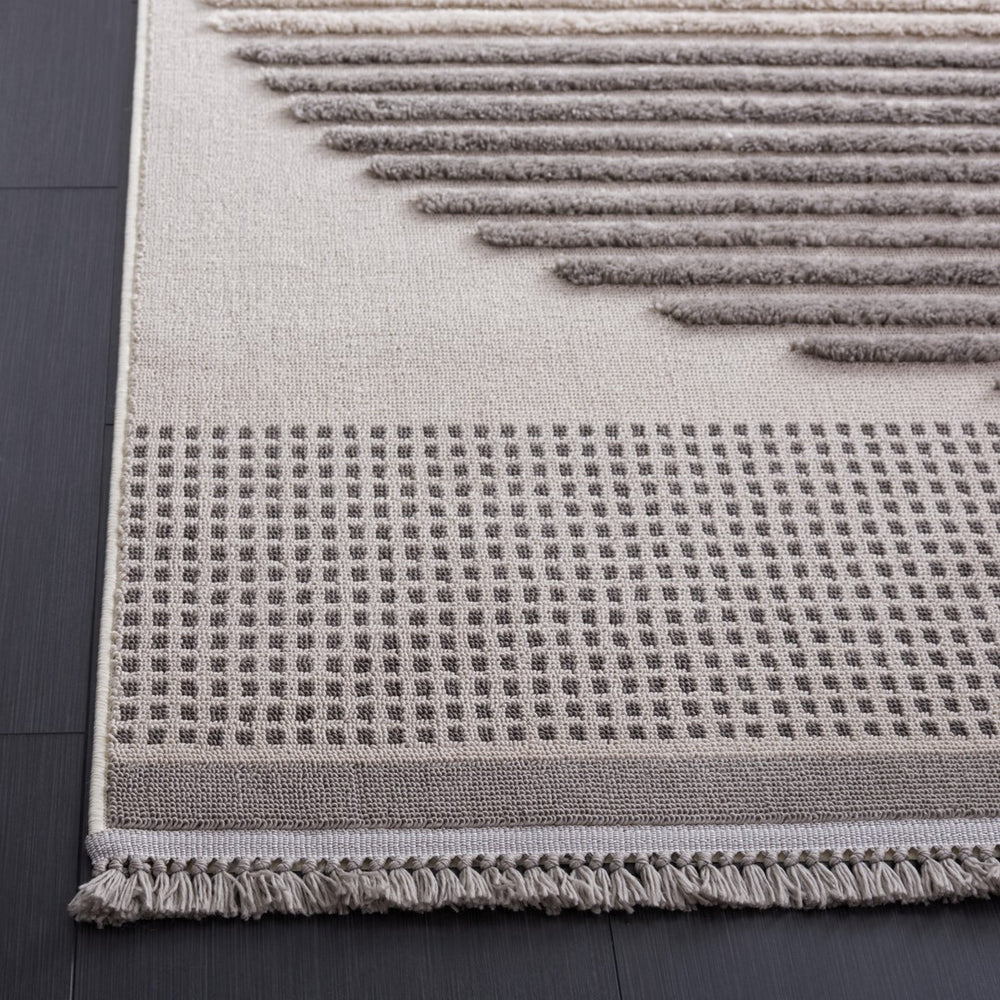 Safavieh Urban 216 Modern Power Loomed Rug Grey / Light Grey URB216F-9
