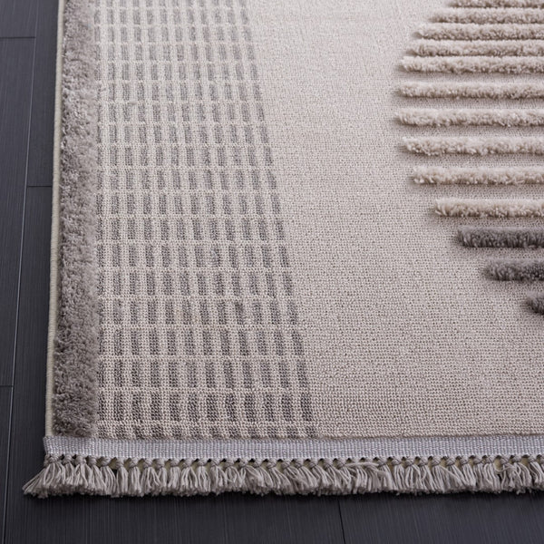Safavieh Urban 218 Modern Power Loomed Rug Grey / Light Grey URB218F-8