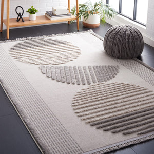 Safavieh Urban 218 Modern Power Loomed Rug Grey / Light Grey URB218F-8