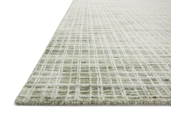 Loloi Urbana UB-01 Viscose, Wool Hand Loomed Transitional Rug URBAUB-01GR00C0I0