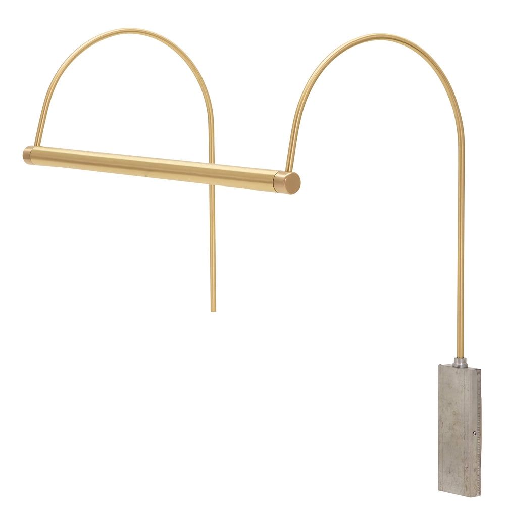 Ultra Slim-Line 15" LED Satin Brass Picture Light