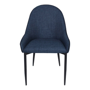 Moe's Home Lapis Dining Chair Dark Blue-M2