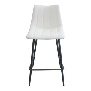 Moe's Home Alibi Counter Stool Ivory-M2