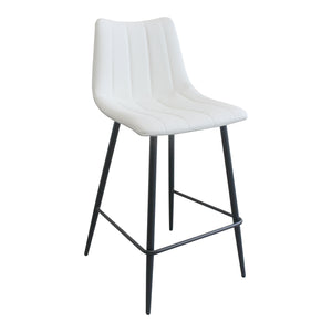 Moe's Home Alibi Counter Stool Ivory-M2