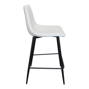 Moe's Home Alibi Counter Stool Ivory-M2