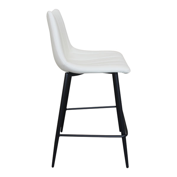 Moe's Home Alibi Counter Stool Ivory-M2
