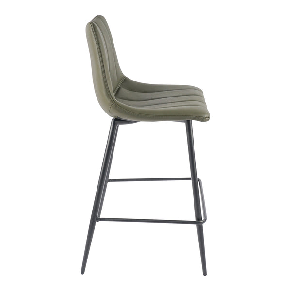 Moe's Home Alibi Counter Stool Dark Green-M2 UU-1002-27