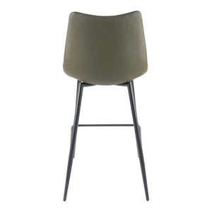 Moe's Home Alibi Counter Stool Dark Green-M2 UU-1002-27
