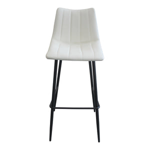 Moe's Home Alibi Bar Stool Ivory-M2