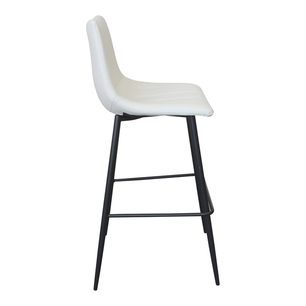 Moe's Home Alibi Bar Stool Ivory-M2