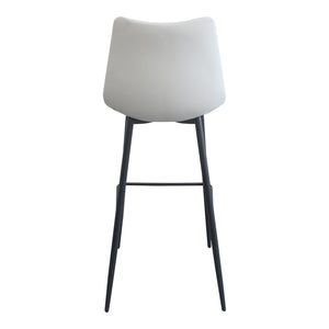 Moe's Home Alibi Bar Stool Ivory-M2