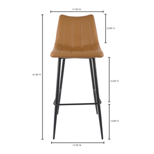 Moe's Home Alibi Barstool Tan-M2 UU-1003-21