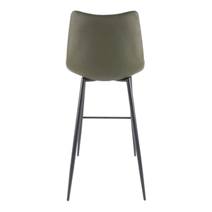Moe's Home Alibi Barstool Dark Green-M2 UU-1003-27
