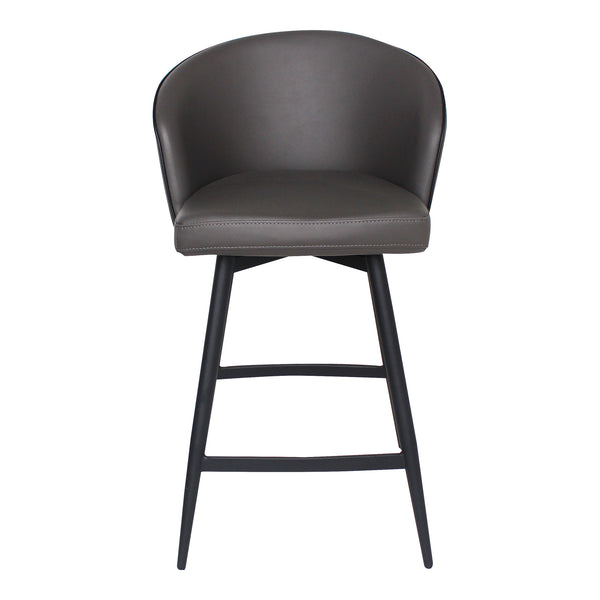 Moe's Home Webber Swivel Counter Stool Charcoal