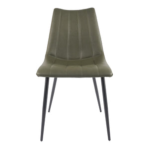 Moe's Home Alibi Dining Chair Dark Green-M2 UU-1022-27