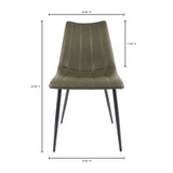 Moe's Home Alibi Dining Chair Dark Green-M2 UU-1022-27