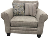 Fusion 1142 Transitional Chair 1/2 1142 Vandy Heather