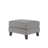 Fusion 703 Transitional Accent Chair Ottoman 703 Emblem Charcoal Cocktail Ottoman