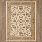 Euphoria Ulster Machine Woven Triexta Floral/Ornamental Traditional Area Rug