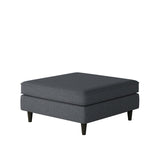 Fusion 170-C Transitional Cocktail Ottoman 170-C Truth or Dare Navy 38" Square Cocktail Ottoman