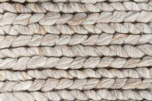 Chandra Rugs Valencia 100% Wool Hand-Woven Contemporary Rug Beige/Tan/Brown 9' x 13'