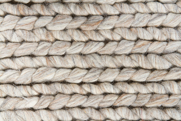 Chandra Rugs Valencia 100% Wool Hand-Woven Contemporary Rug Beige/Tan/Brown 9' x 13'