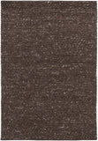 Chandra Rugs Valencia 100% Wool Hand-Woven Contemporary Rug Brown/Beige 9' x 13'
