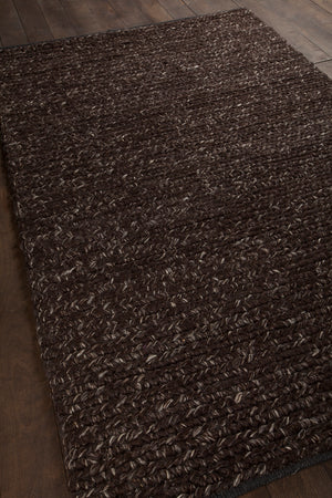 Chandra Rugs Valencia 100% Wool Hand-Woven Contemporary Rug Brown/Beige 9' x 13'