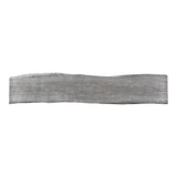 BENT BENCH SMALL WEATHERED GREY