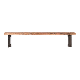 Moe's Home Bent Bench Large Smoked