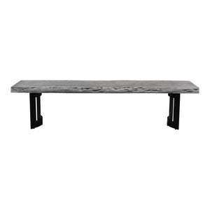 BENT BENCH EXTRA SMALL WEATHERED GREY