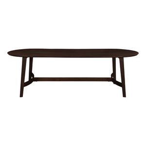 Moe's Home Trie Dining Table Large Dark Brown VE-1098-20