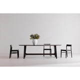 Moe's Home Trie Dining Table Large Dark Brown VE-1098-20