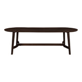 Moe's Home Trie Dining Table Large Dark Brown VE-1098-20