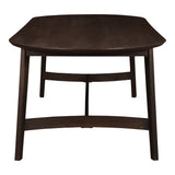 Moe's Home Trie Dining Table Small Dark Brown VE-1099-20