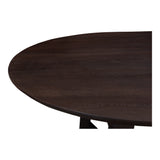 Moe's Home Trie Dining Table Small Dark Brown VE-1099-20