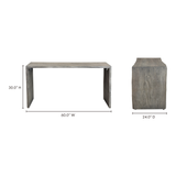 Moe's Home Tyrell Desk Sandblast VE-1110-29