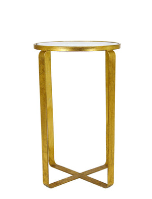 Zeugma VE203 Gold Round End Table