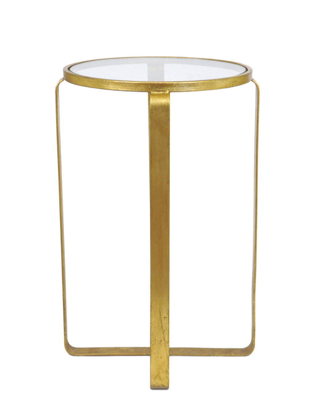 Zeugma VE203 Gold Round End Table