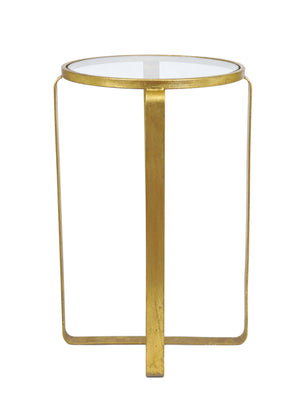 Zeugma VE203 Gold Round End Table
