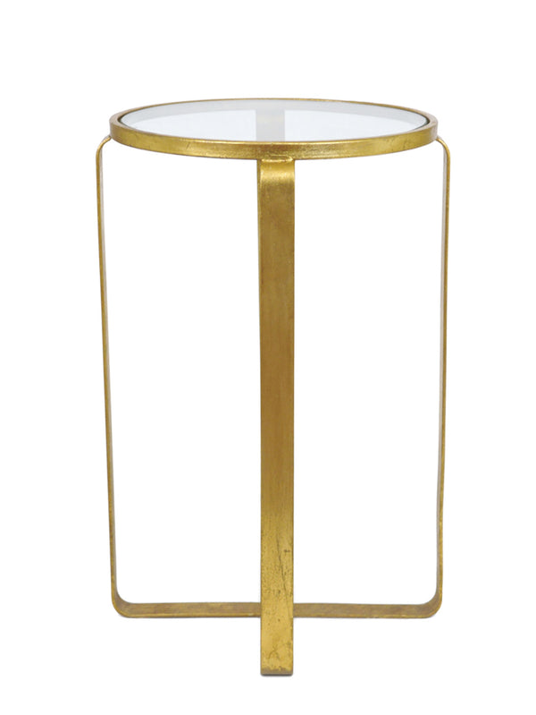 Zeugma VE203 Gold Round End Table
