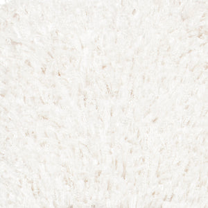 Chandra Rugs Vega 100% Polyester Hand-Woven Contemporary Rug White 7'9 x 10'6