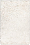 Chandra Rugs Vega 100% Polyester Hand-Woven Contemporary Rug White 7'9 x 10'6